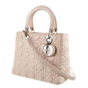 Lady Dior Top Handle Bag. Medium.